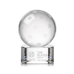 Custom Pickleball Award on Robson Base Medium - Etched Custom Pickleball Award on Robson Base Medium - Etched