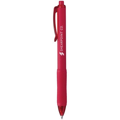 Custom Teacup Comfort Gel Pen - Red Custom Teacup Comfort Gel Pen - Red