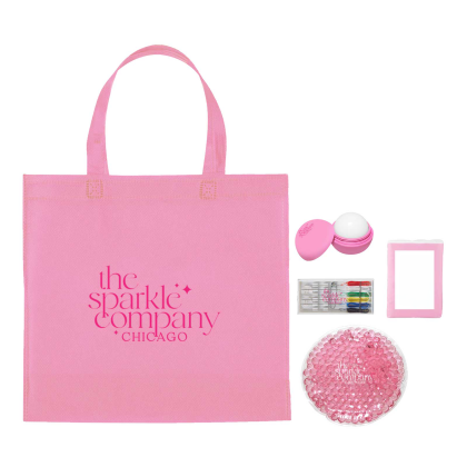 Custom Tradeshow Survival Kit - Pink Custom Tradeshow Survival Kit - Pink