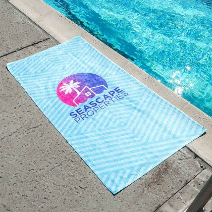 Custom Best Beach Towel - Design 1