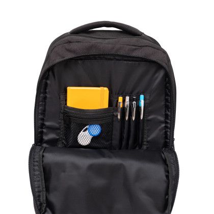 Custom Nomad Must Haves - Renew Backpack - Charcoal Front View Custom Nomad Must Haves - Renew Backpack - Charcoal Front View