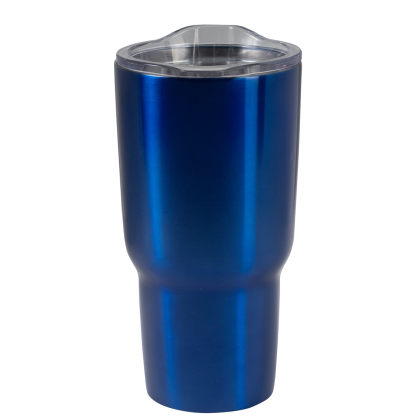 Custom Perfect Temp 30 oz. Stainless Steel Vacuum Tumbler - Blue Custom Perfect Temp 30 oz. Stainless Steel Vacuum Tumbler - Blue