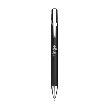 Custom Victor Ballpoint Pen - Black with Chrome Custom Victor Ballpoint Pen - Black with Chrome