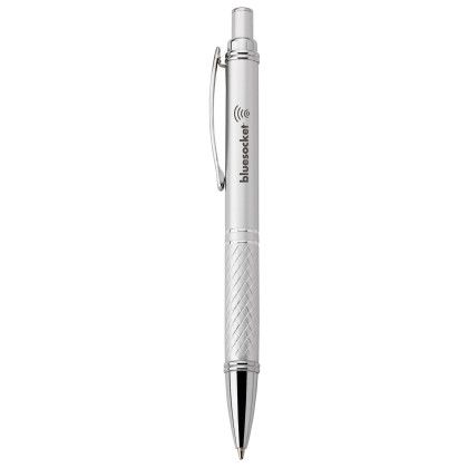 Custom Luigi Ballpoint Pen - Silver Custom Luigi Ballpoint Pen - Silver