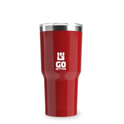 Custom Go Getter 18 oz Stainless Steel Tumbler - Red Custom Go Getter 18 oz Stainless Steel Tumbler - Red