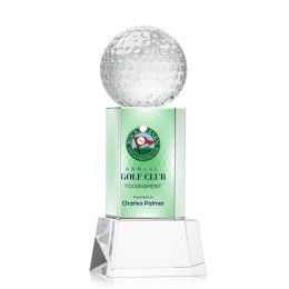 Custom Golf Ball Full Color Award on Belcroft Clear Base Small Custom Golf Ball Full Color Award on Belcroft Clear Base Small