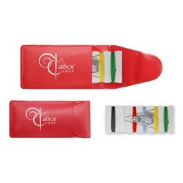 Custom Pocket Sewing Kit - Red