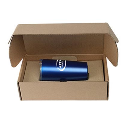 Custom 20 oz. Everest Stainless Steel Tumbler with Gift Box - Matte Metallic Blue Custom 20 oz. Everest Stainless Steel Tumbler with Gift Box - Matte Metallic Blue
