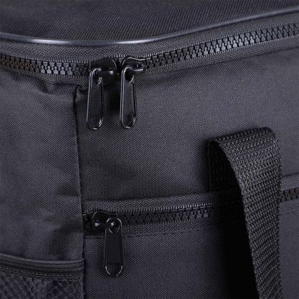 Custom rPET Insulated Cooler Bag: 12 Can - Zip View Custom rPET Insulated Cooler Bag: 12 Can - Zip View