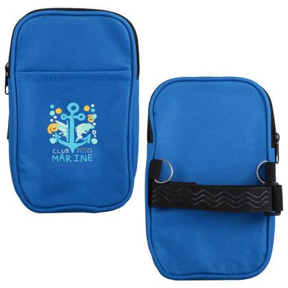 Custom Eco Tumbler Pouch - Royal Blue