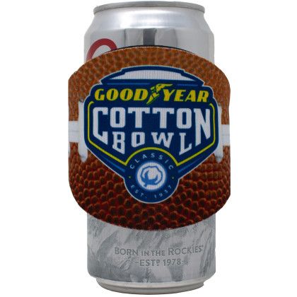 Custom Full Color Oval Koozie Slap Wrap - Front View Custom Full Color Oval Koozie Slap Wrap - Front View