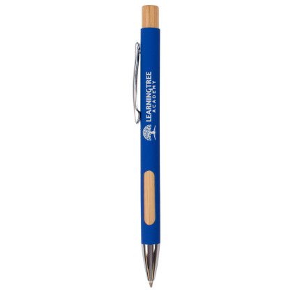 Custom Bamboozle Comfort Pen - Blue Custom Bamboozle Comfort Pen - Blue