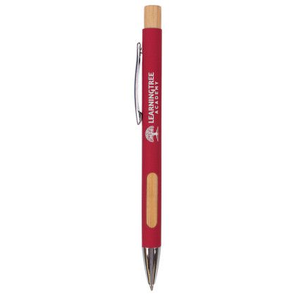 Custom Bamboozle Comfort Pen - True Red Custom Bamboozle Comfort Pen - True Red