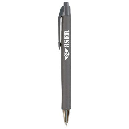 Custom Comfy Gel Pen - Gray Custom Comfy Gel Pen - Gray