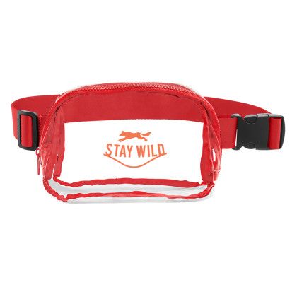 Custom Team 365 Stadium Fanny Pack Belt Bag - Sport Red Custom Team 365 Stadium Fanny Pack Belt Bag - Sport Red
