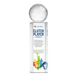 Custom Pickleball Full Color Award on Dakota Base Large Custom Pickleball Full Color Award on Dakota Base Large