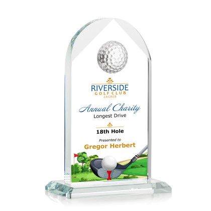 Custom Blake Golf Award Starfire Full Color Medium Custom Blake Golf Award Starfire Full Color Medium