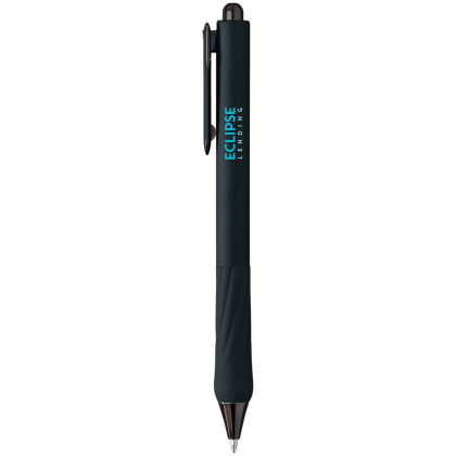 Custom Twirl Comfort Gel Pen - Black