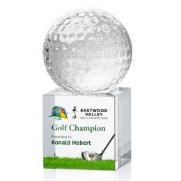 Custom Medium Golf Ball Full Color Award on Granby