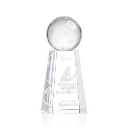 Custom Small Pickleball Award on Novita Base - Etched