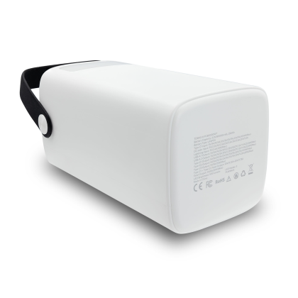 Custom Dominion, High Capacity 80,000 mAh and 100W Fast Charge Super Power Bank - Bottom View 