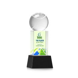Custom Tennis Ball Full Color Award on Belcroft Black Base Small Custom Tennis Ball Full Color Award on Belcroft Black Base Small