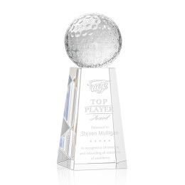 Custom Medium Golf Ball Award on Novita Base - Etched Custom Medium Golf Ball Award on Novita Base - Etched