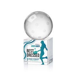 Custom Pickleball Full Color Award on Granby Base Medium