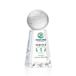 Custom Small Golf Ball Full Color Award on Novita