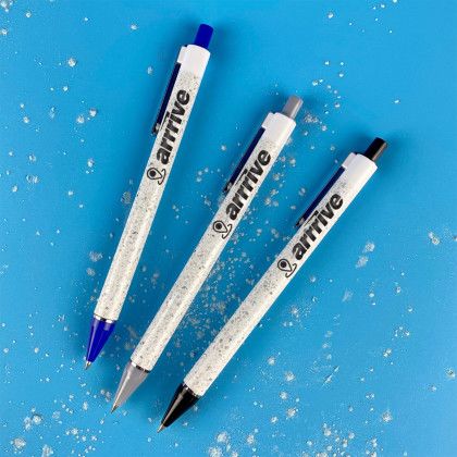 Custom Terrazzo Pen - All Colors Lifestyle View Custom Terrazzo Pen - All Colors Lifestyle View