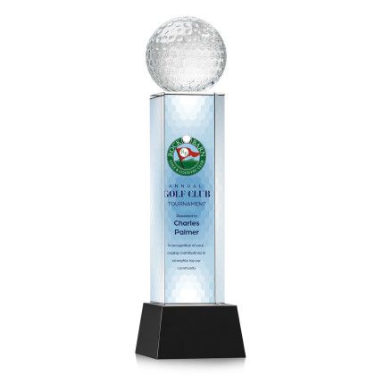 Custom Golf Ball Full Color Award on Belcroft Black Base Large Custom Golf Ball Full Color Award on Belcroft Black Base Large