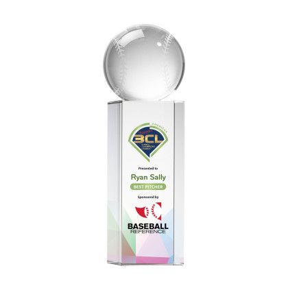 Custom Medium Baseball Full Color Award on Dakota Custom Medium Baseball Full Color Award on Dakota