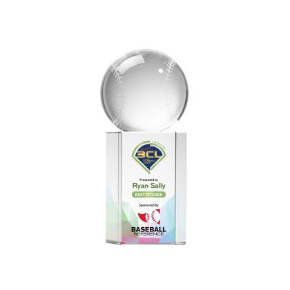 Custom Small Baseball Full Color Award on Dakota Custom Small Baseball Full Color Award on Dakota