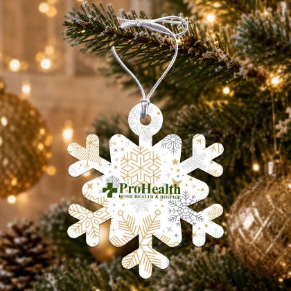 Acrylic Snowflake Holiday Ornament Acrylic Snowflake Holiday Ornament