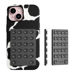Custom Casely Grippy for MagSafe - Black Lifestyle View 