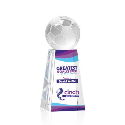 Custom Small Soccer Ball Full Color Award on Novita