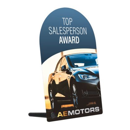 Custom Acrylic Award - Arch Rectangle 5" Custom Acrylic Award - Arch Rectangle 5"