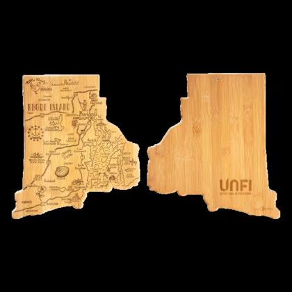 Custom U.S. Destination Bamboo Cutting and Serving Boards - Rhode Island Custom U.S. Destination Bamboo Cutting and Serving Boards - Rhode Island
