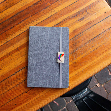 Custom Heathered Notebook