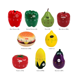 Promotional Kitchen Timer Fruit & Vegetables | Personalized Timers Promotional Kitchen Timer Fruit & Vegetables | Personalized Timers