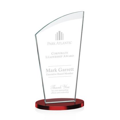 Custom Medium Tomkins Award Red Base - Etched Custom Medium Tomkins Award Red Base - Etched
