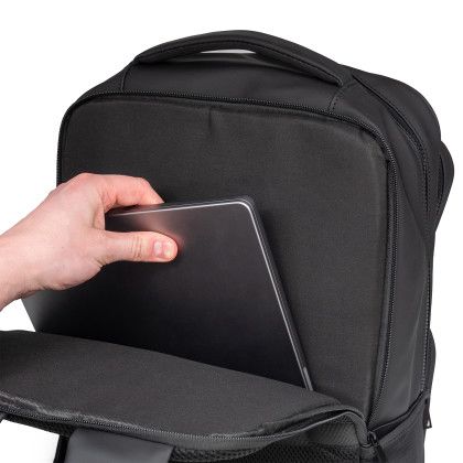 Custom Call Of The Wild Roam 17" Laptop Backpack - Black Lifestyle View