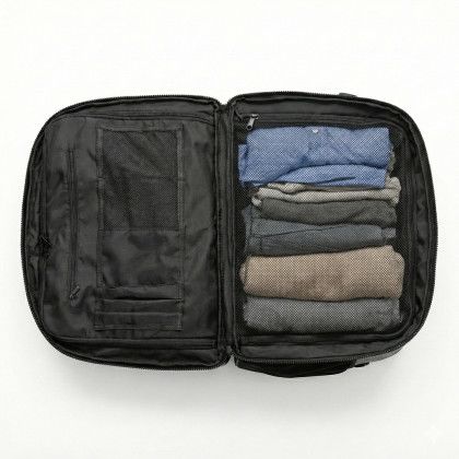 Custom Vault Convertible Duffel Backpack - In Use