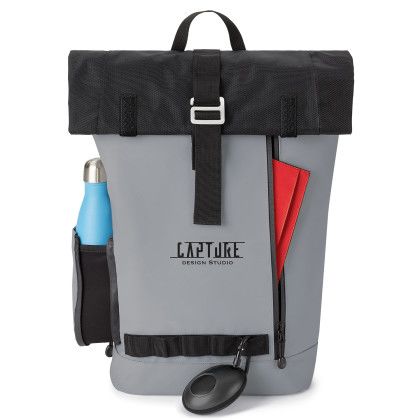 Custom Call of the Wild Cooler Backpack - Gray Lifestyle View Custom Call of the Wild Cooler Backpack - Gray Lifestyle View