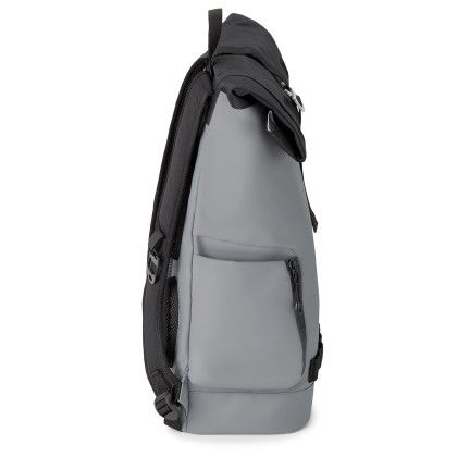 Custom Call of the Wild Cooler Backpack - Gray Side View Custom Call of the Wild Cooler Backpack - Gray Side View