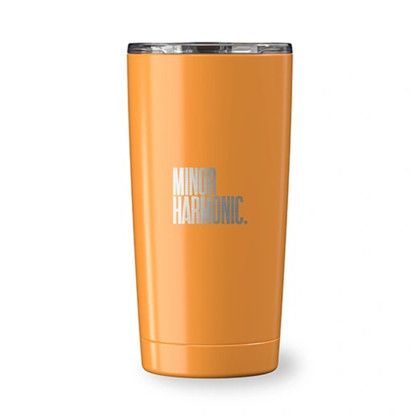 Custom Go Time 18 oz Recycled Stainless Steel Tumbler - Orange Custom Go Time 18 oz Recycled Stainless Steel Tumbler - Orange
