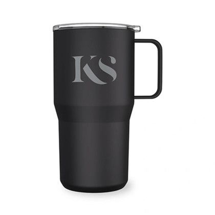 Custom Fresh Start 22 oz Recycled Stainless Steel Tumbler - Black Custom Fresh Start 22 oz Recycled Stainless Steel Tumbler - Black