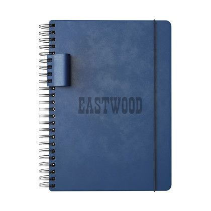 Custom Preston Spiral Journal - Blue Custom Preston Spiral Journal - Blue