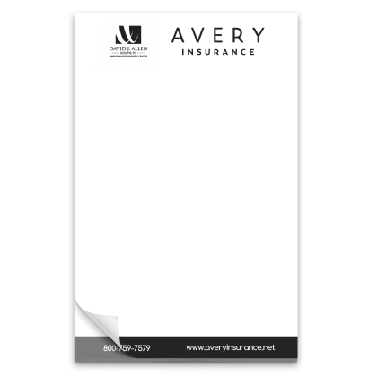 Custom 25 Page 5.5 x 8 Note Pad Custom 25 Page 5.5 x 8 Note Pad