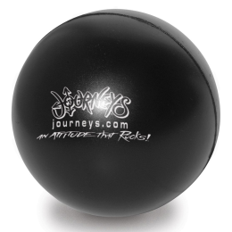 Custom Colorbrite Stress Ball - Black Custom Colorbrite Stress Ball - Black